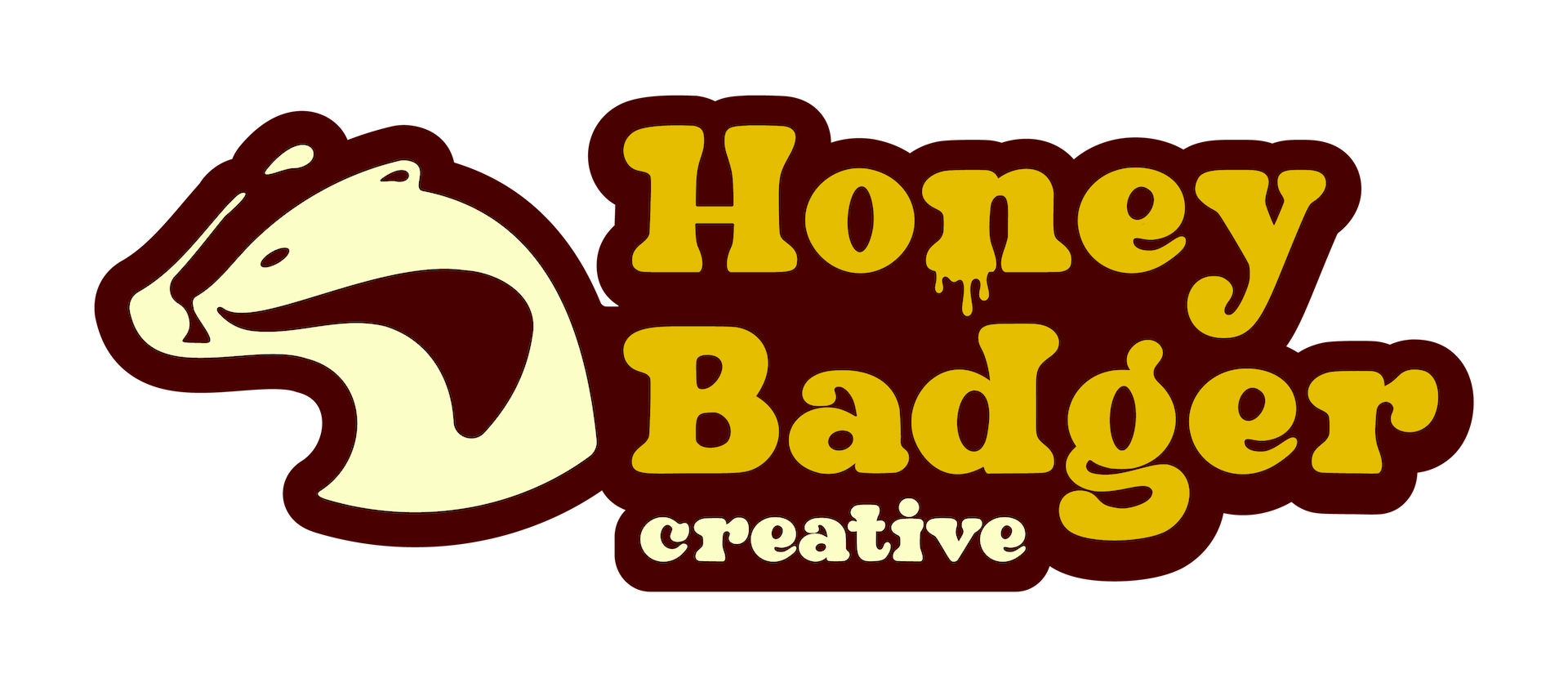 logo for Honey Badger Creative